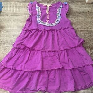 MATILDA JANE Girls Pink Size 4 Let's Go TogetherHave Your Cake Dress.